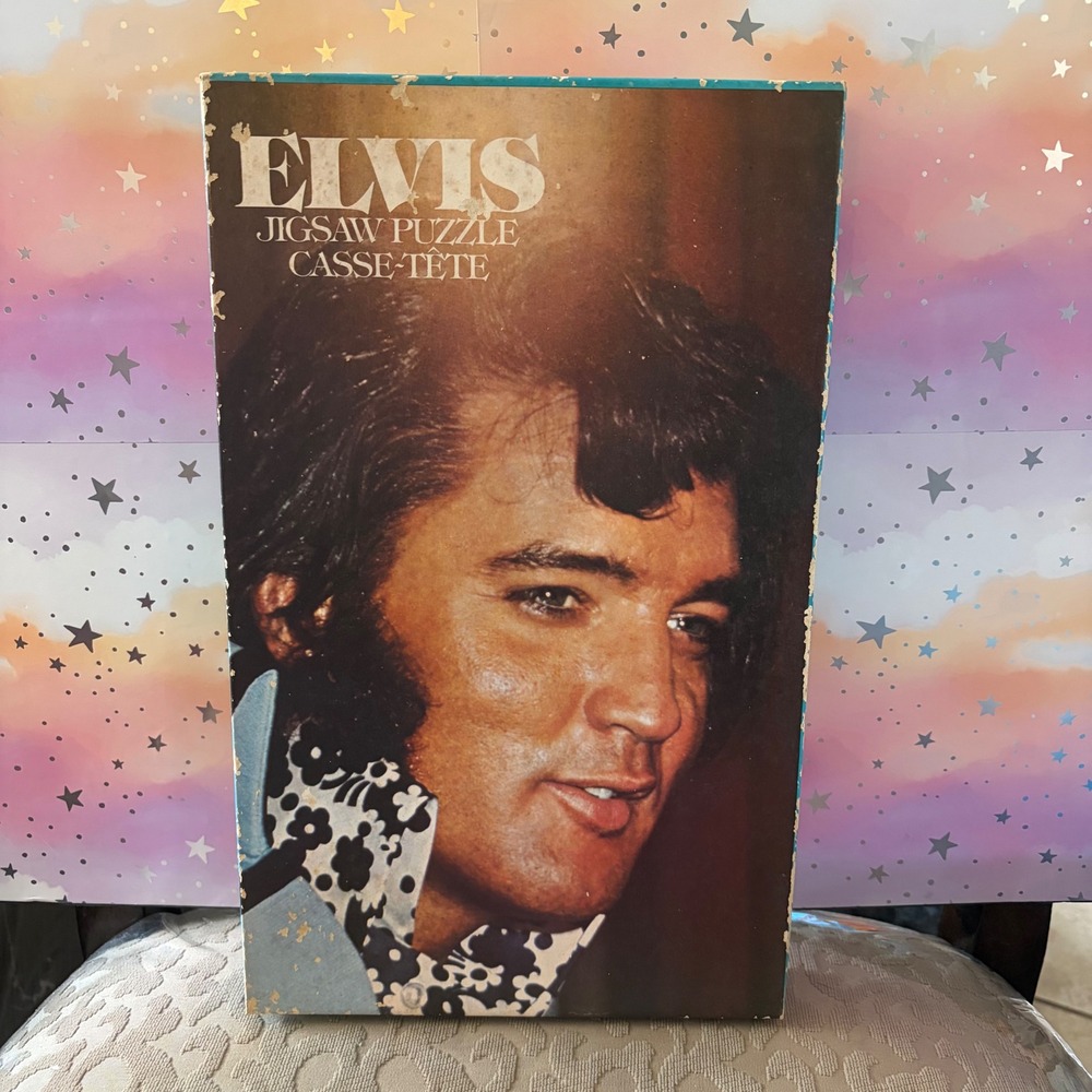 Vintage Elvis Presley Jigsaw Puzzle 1935-1977 Commemorative 200 Pieces 11x17